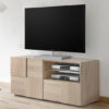 Aspen Small TV Stand In Sonoma Oak With 1 Door 1 Drawer