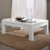 Regal Coffee Table In White With Gloss Lacquer Cromo Decor